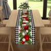TOVINANNA Christmas Table Runner Elegant Holiday Tablecloth for Dining and