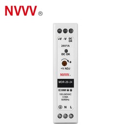 MDR-20-24 AC to DC DIN-Rail DIN Rail Power Supply Power Supply, 24 W, 1 A, 24 V