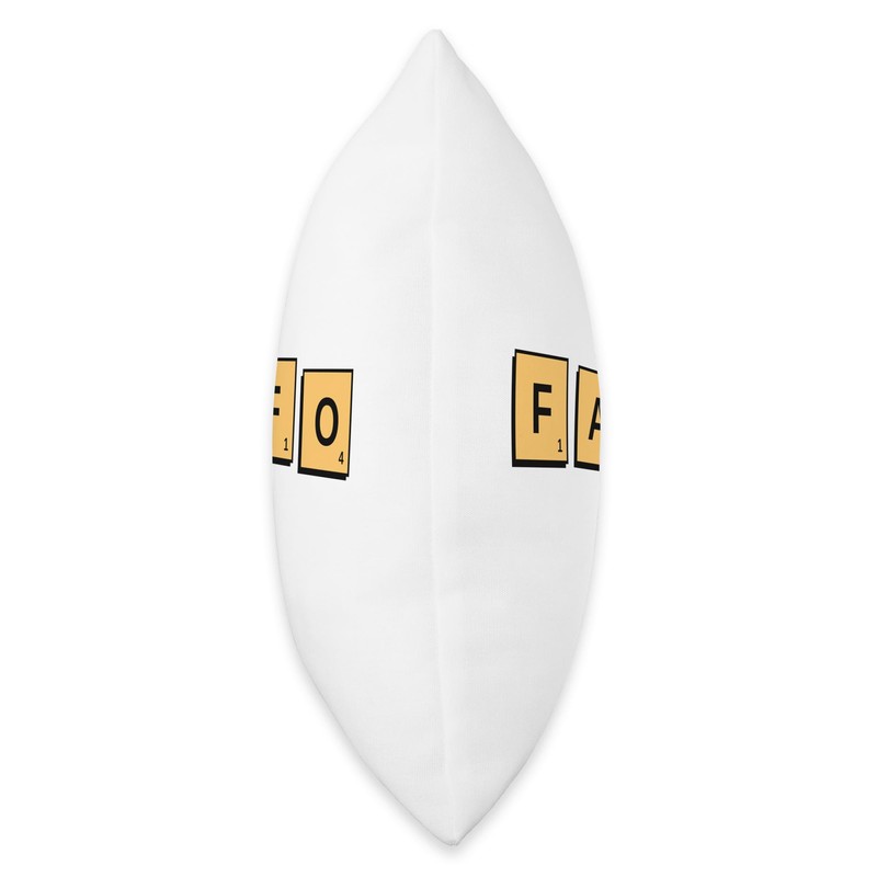 FAFO Funny Acronym meaning Throw Pillow