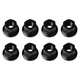Swivel Flange Trailer Lug Nut 5/8"-18 for 7K, 8K, 10K, 12K Axles 8PCS