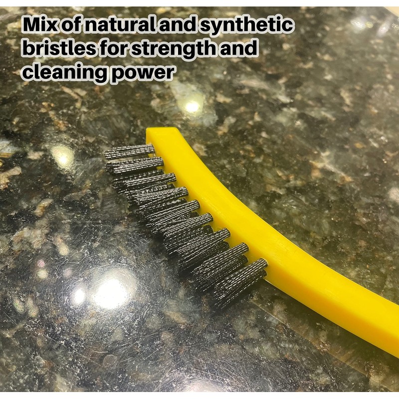 Rubbermaid Commercial Products 8.5" Tile and Grout Scrub Brush, Plastic