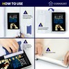 COSNIGHT Clear Contact Paper Peel and Stick for Wall Protector