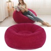 Outdoor Foldable Inflatable Flocked Single Sofa Chair for Living Room