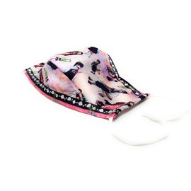 Maskara by BengC Japanese Manga Anime Girls ADULT Face Mask for Big Kid Teen Women - 3D Fit w/Nose Wire Clip