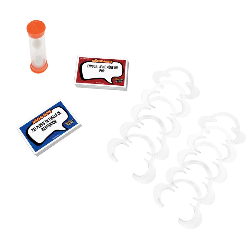 Hasbro C31451010 Klartext Kinder gegen Eltern, französische Ausgabe