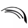 Unbranded Black ABS Pastic Rear Fender Flares Skirts Trim Accent