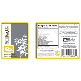 Solle Naturals, AmiTox, Clarifying Detox, Healthysolle, 90 vegetable capsules