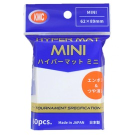 KMC Card Barrier Hyper Mat Mini White 60 pieces