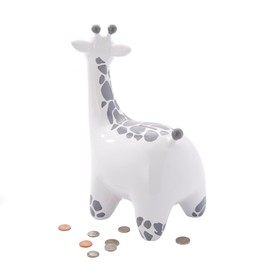 THINGS REMEMBERED Engraved Giraffe Ceramic Coin Bank for The New Baby (Free Customization)
