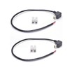ELNONE 2PCS 22AWG USB Type C Pigtail 2 Wire Up-Down