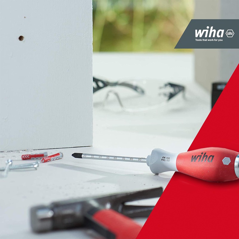 Wiha SoftFinish® Dowel Hole Bat Set of 5 I 6