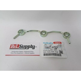 Kubota GENUINE KUBOTA DIESEL FUEL OVERFLOW PIPE 15862-42502 D722 D782 GL11000