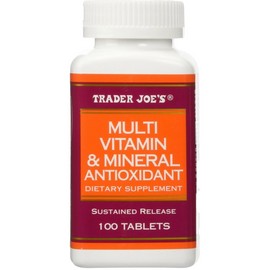 Trader Joe's 1 Trader Joe's Multi Vitamin & Mineral Antioxidant Dietary Supplement Great Deal