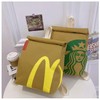 Men Women McDonald's Backpack Starbucks Backpack for Teen Girls Kids