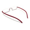TOKYO GOODS MARKET Square Underrim Date Glasses with Lens Bottom
