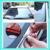 HTharros Windshield Molding Replacement Rubber Car Front Rear Window Gap