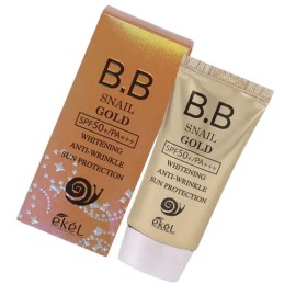 Ikel Ekel Moist BB Cream Snail Gold 50ml 1 piece Face women’s base cosmetics mild BB / 이켈 촉촉한 비비크림 스네일 골드 50ml 1개 페이스 여성 베이스화장품 순한 BB