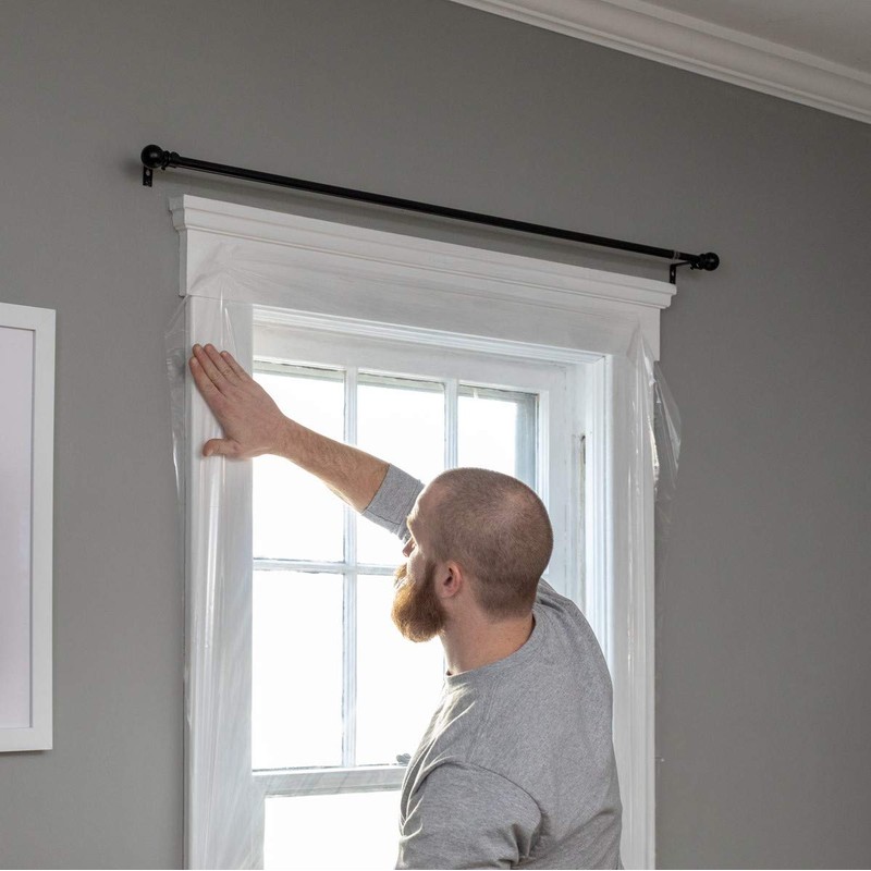 Duck Brand Indoor 5-Window Shrink Film Insulator Kit, 62-Inch x