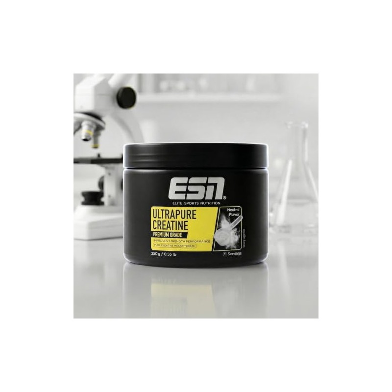 ESN Ultrapure Creatine Monohydrate, Neutral, 250 g, 71 Servings