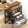 Lamerge 5 Drawers Rolling Cart File Storage Organizer Cabinet,Mobile Office