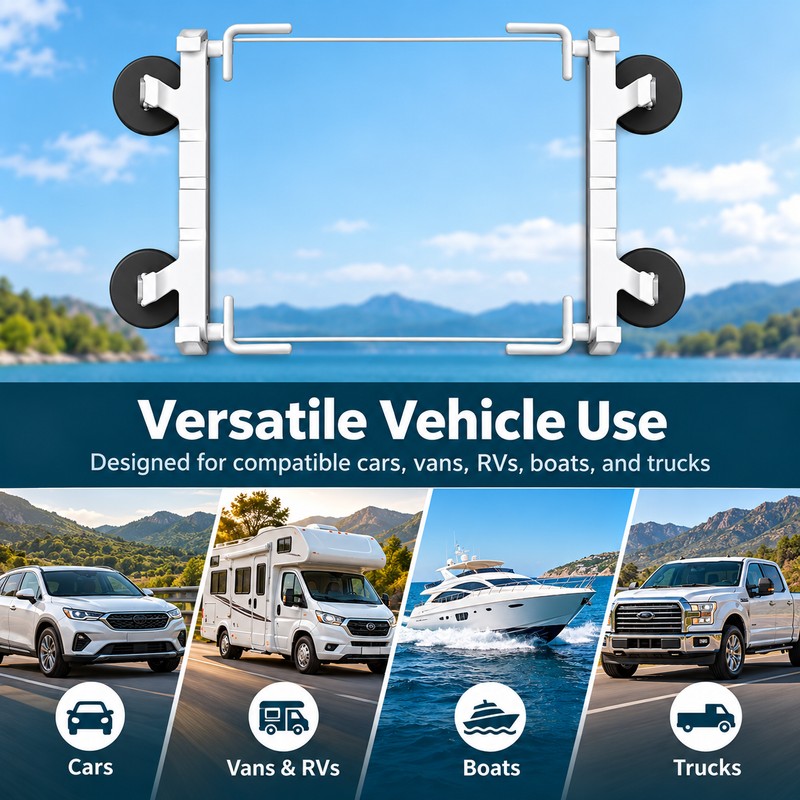 Starlink Mini Magnetic Roof Mount for Vehicles – Quick-Release Aluminum