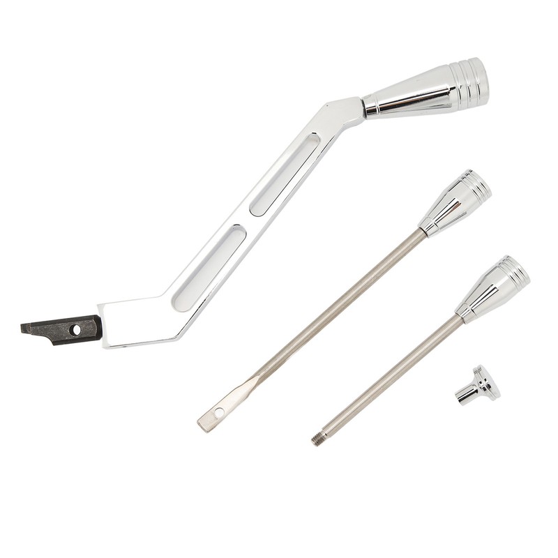 Shifter Lever Turn Signal Hazard Tilt Kit Polished Billet Stainless