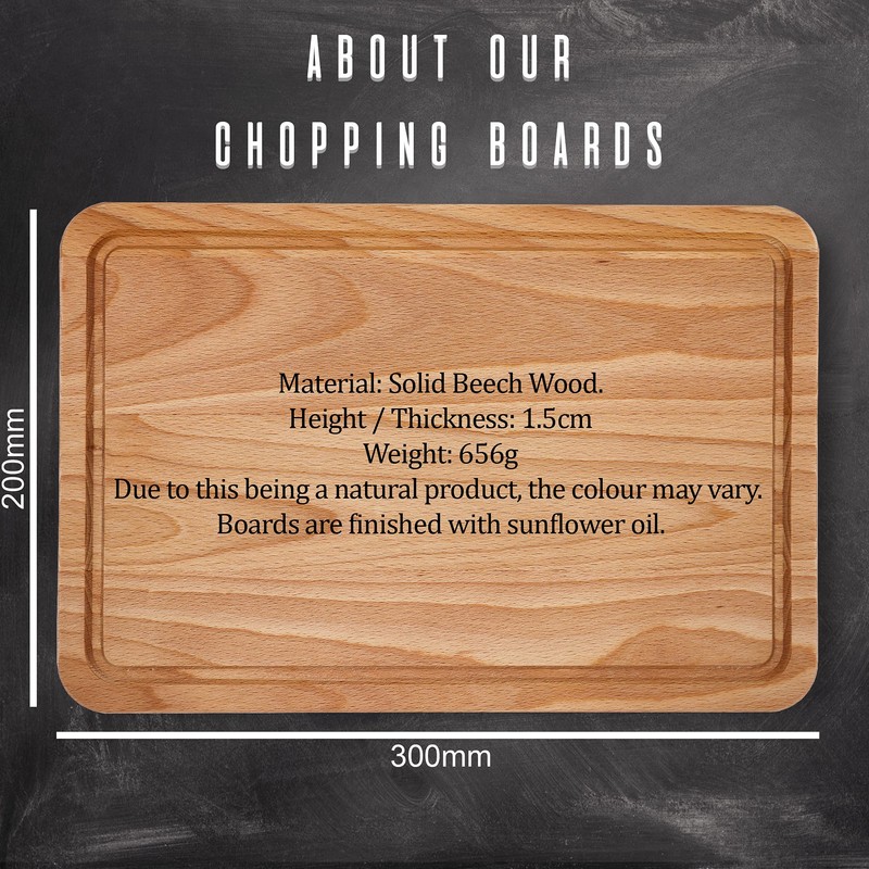 BBQ Chopping Board for Dad The Grillfather Cheese Meats Kitchen