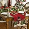 SEDEX Christmas Table Runner Red Snowman Theme Decoration Decor Seasonal
