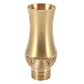 KIKYO Fountain Nozzle, Fountain Water Nozzle /2in Female Thread Adjustable Nozzle Head