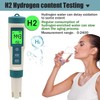 B-Qtech Digital Water Quality Tester 8 in 1, PH/TDS/EC/ORP/S.G/H2/SALT/TEMP Tester,