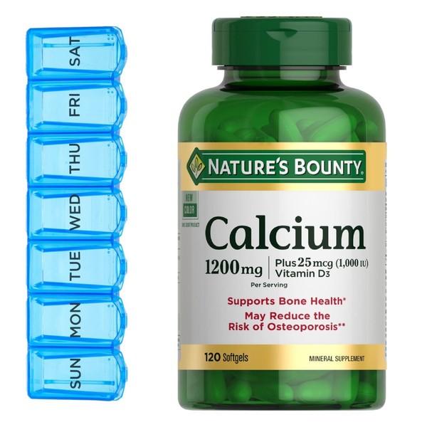 Nature’s Bounty Nature's Bounty Calcium + Vitamin D3, Supports Bone