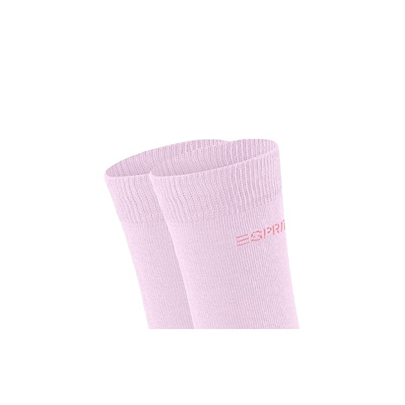 ESPRIT Unisex Children's Cotton Socks (Pack of 2), Pink (Rose