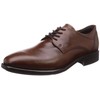 ECCO mens Citytray Plain Toe Tie Oxford, Cognac, 9-9.5 US