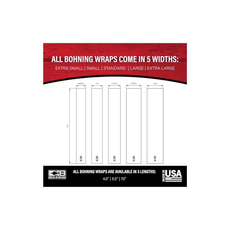 Bohning 7" Solid Arrow Wraps, Standard, Hot Pink