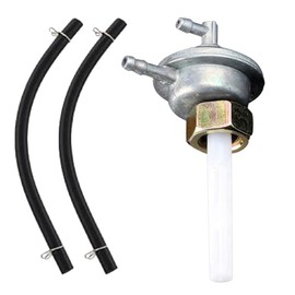 Fuel Tap Vacuum M16 x 1.5, Universal Fuel Tap with Fuel Hose, Compatible with Keeway, Kymco, SYM, GY6 139QMB, Generic, Baotian, for Generator Fuel Tank Motorcycles Offroad Karts