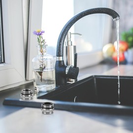 POPETPOP 8 piezas Kit de Adaptadores para Grifo de Conector de Aireador para Fregadero y Lavabo Compatible con Filtros de Agua y Instalación