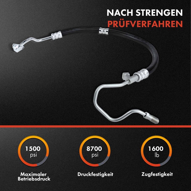 Frankberg Power Steering Hose Compatible with A8 4D2 4D8 2.5L-4.2L
