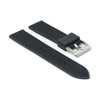 DASSARI Sailcloth FKM Hybrid Watch Band Strap - Black -