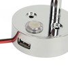 DC 10‑30V RV Reading Lamp Touch Control Adjustable Brightness Interior