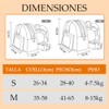 Mochila para Perro Impermeable, Arnés de Perro con Correa |