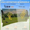 iLSKW Golf Cart Foldable Windshield For EZGO TXT 1995-2013 5MM