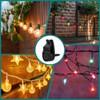 Outdoor String Lights Clips, Weatherproof Cable Hanger Hooks for Hanging