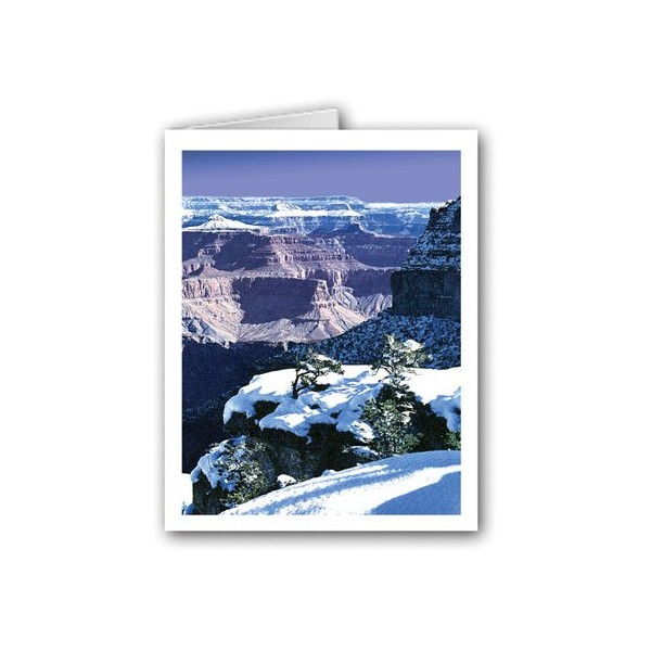 Beautiful Grand Canyon Rim Note Card - 10 Boxed Cards & Envelopes