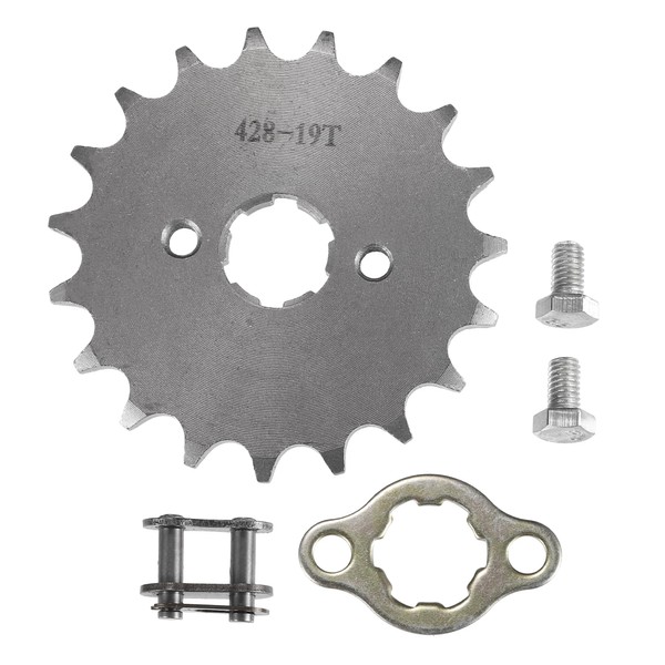 QUARKZMAN 1 Set Front Motor Sprocket 428 19T 20 mm
