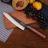 WILDMOK 8 Inch Chef Knife 3 Schichten 9CR18MOV CLAD STAEL,