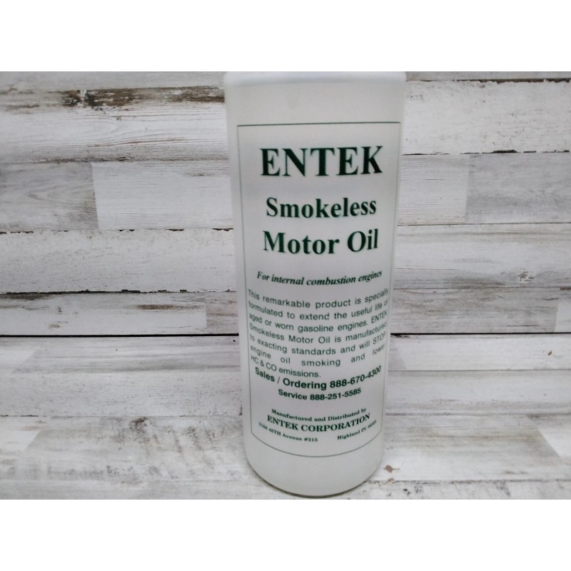Entex Smokeless Motor Oil