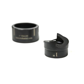 TEMCo THA109 1" Slug Splitting Conduit Punch - Die for Hydraulic Knock Out Driver