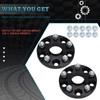 IRONTEK 5x4.5in Wheel Spacers 20mm Real Forged Spacers with 56.1mm