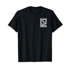 Shibuya Tokyo Scramble Crossing Shibuya Logo Japan Kanji T-Shirt