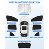Canvcle Windshield Sun Shade for Honda CRV 2017-2022 CR-V Accessories